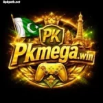 Pkmega game APK real money earning app interface showing online casino games, color prediction and mobile earning platform in Pakistan and India 2026