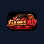 707 Game APK online earning and gaming app interface showing mobile screen with casino style games and reward features