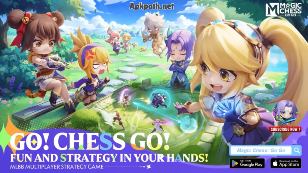 Magic Chess Go Go US 2026 APK strategy-based auto chess game for Android