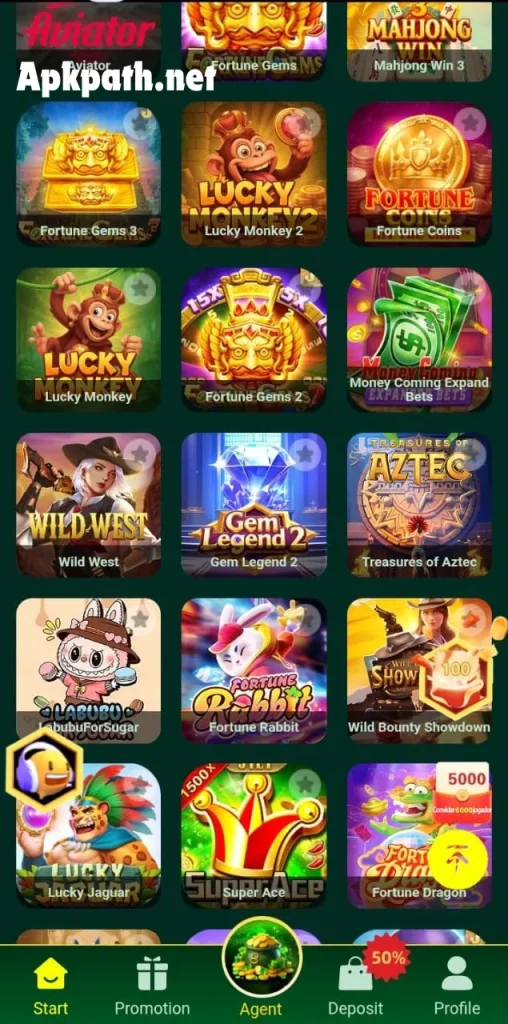 1m.game APK 2026 app showing mini-games and rewards