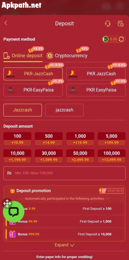 7C Game Android screenshot with fast color prediction games