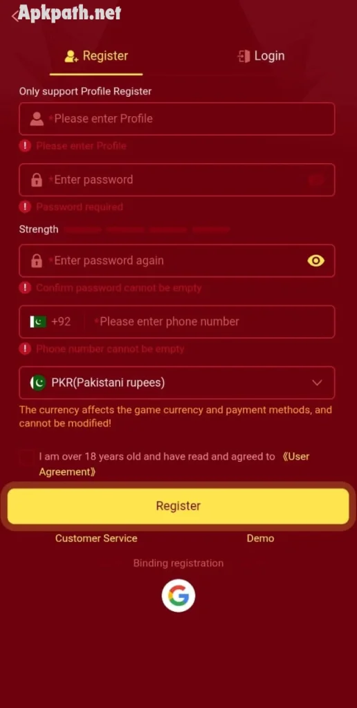 S55 Game Interface 2026 for Android