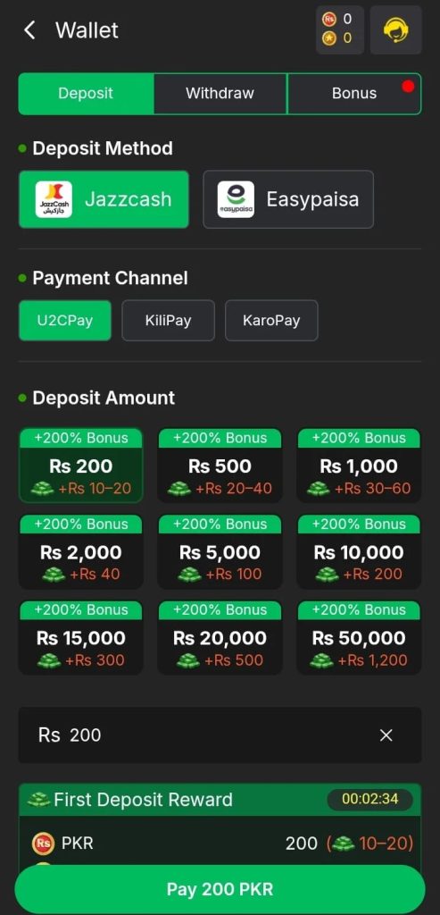 Fatah 777 Game APK 2026 mobile gaming interface screenshot