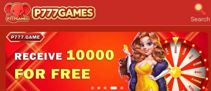 P777 Game Pakistan real money gaming app dashboard