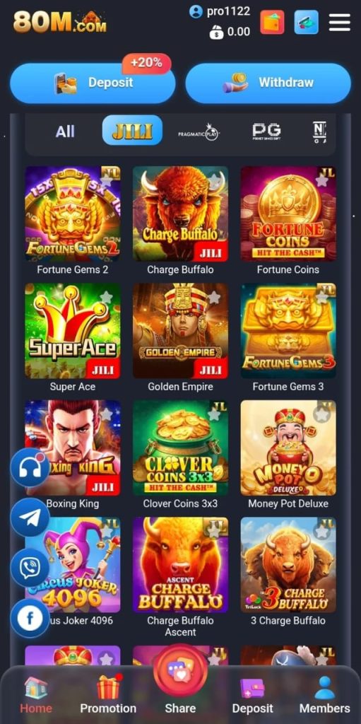 Play 80m Game mobile app – real money lottery and color trading game for online earning