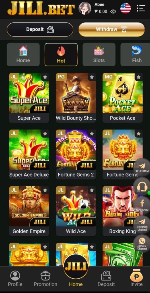 Jili Bet Game APK slot, card, and mini games