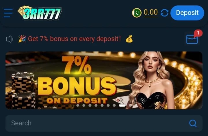 3RR777 Game APK latest version 2026 Android app interface