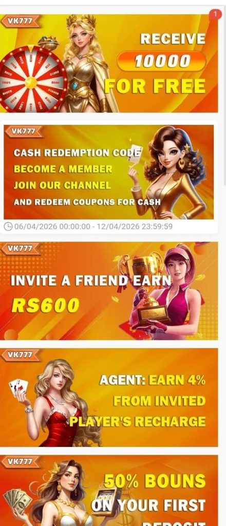 VK777 Game APK Latest Version 2026 – Android Mobile Game