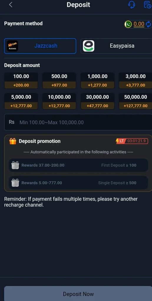 Latest OK37 Game APK mobile screen with prediction games, wallet balance, and easy navigation menu